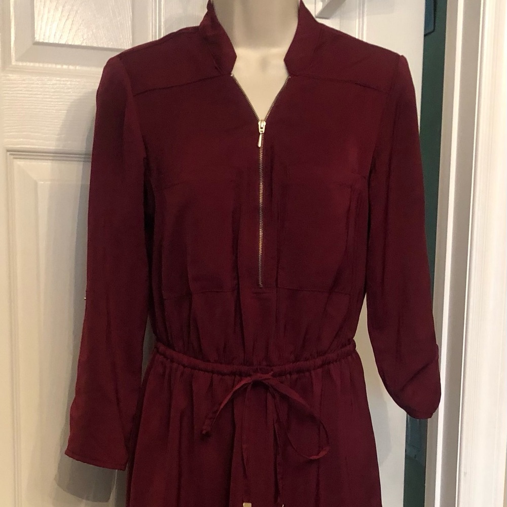 Dynamite Wine coloured Dress Size XS